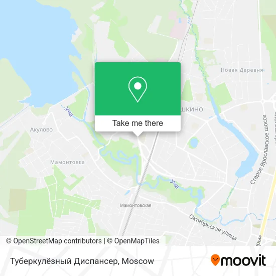 Туберкулёзный Диспансер map