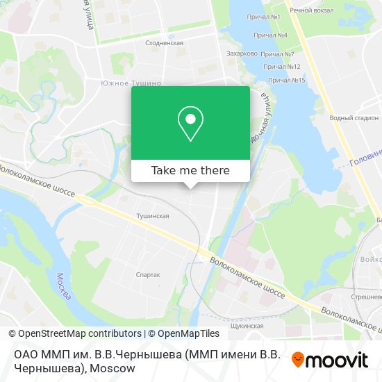 ОАО ММП им. В.В.Чернышева (ММП имени В.В. Чернышева) map