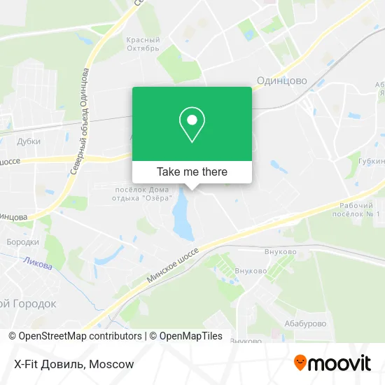 X-Fit Довиль map