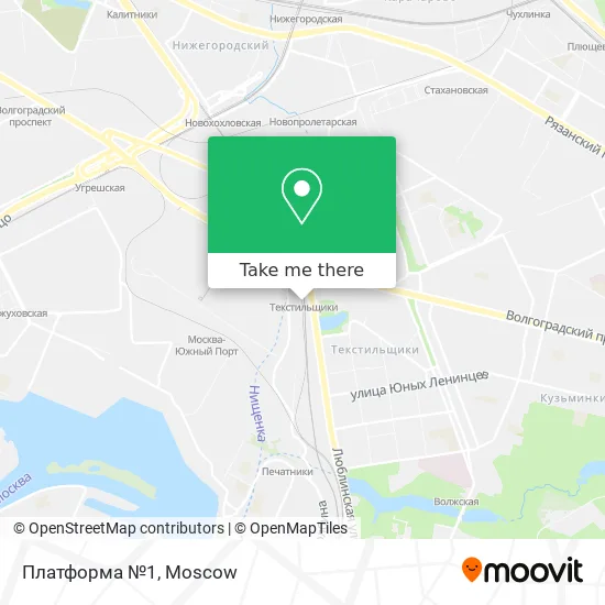 Платформа №1 map