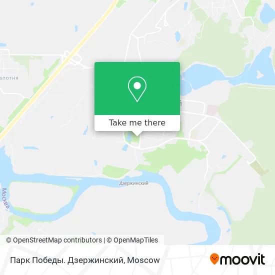 Парк Победы. Дзержинский map
