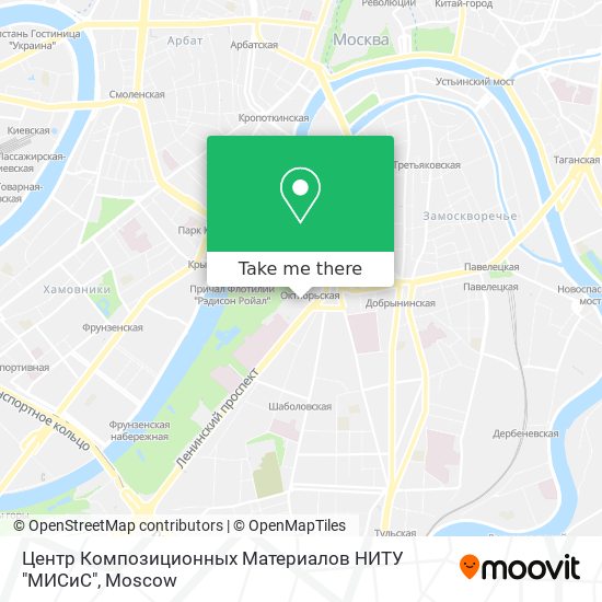 Центр Композиционных Материалов НИТУ "МИСиС" map