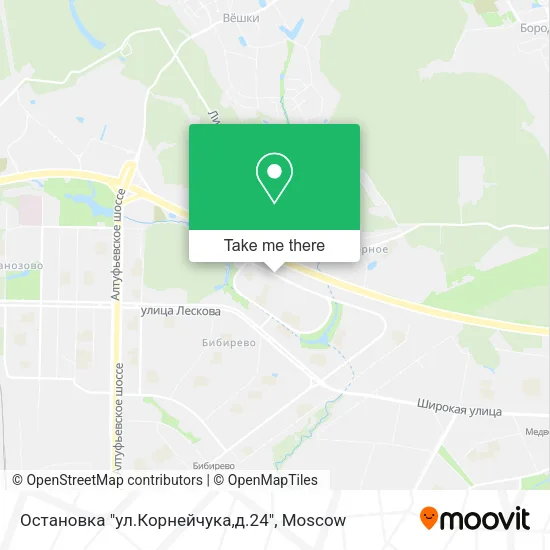 Остановка "ул.Корнейчука,д.24" map