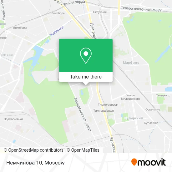 Немчинова 10 map