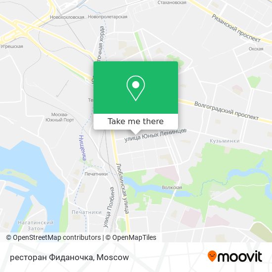 ресторан Фиданочка map