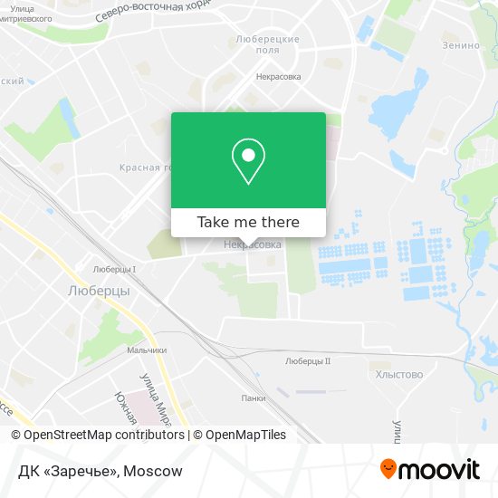 ДК «Заречье» map