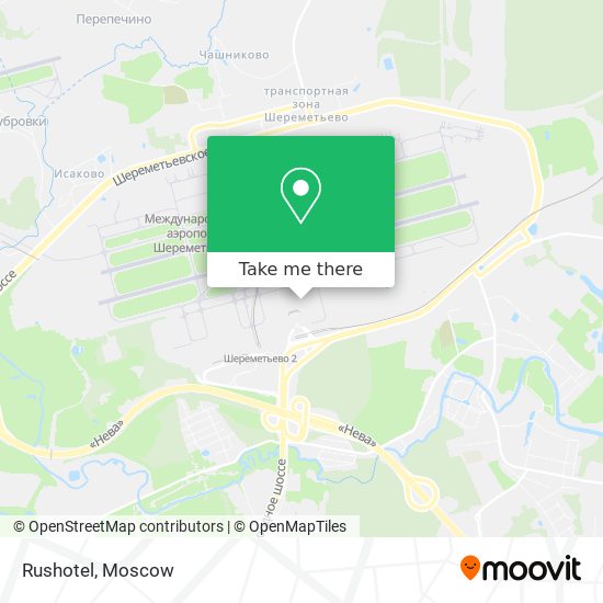 Rushotel map