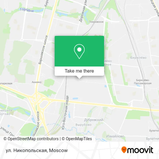 ул. Никопольская map