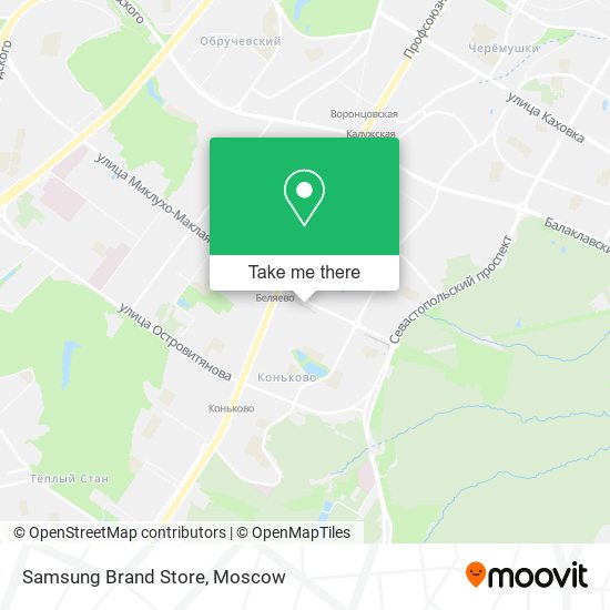 Samsung Brand Store map