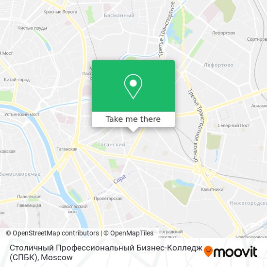 Столичный Профессиональный Бизнес-Колледж (СПБК) map