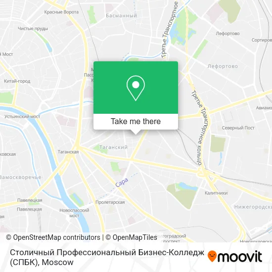 Столичный Профессиональный Бизнес-Колледж (СПБК) map