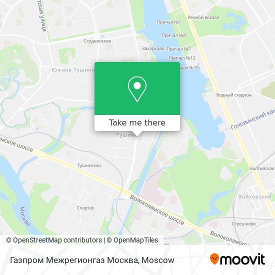 Газпром Межрегионгаз Москва map