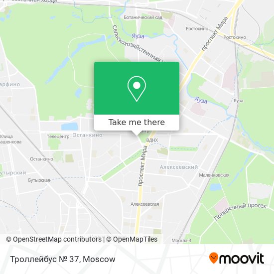 Троллейбус № 37 map