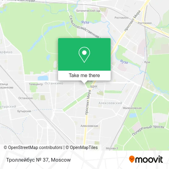 Троллейбус № 37 map