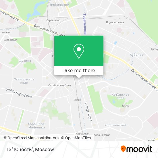 ТЗ" Юность" map