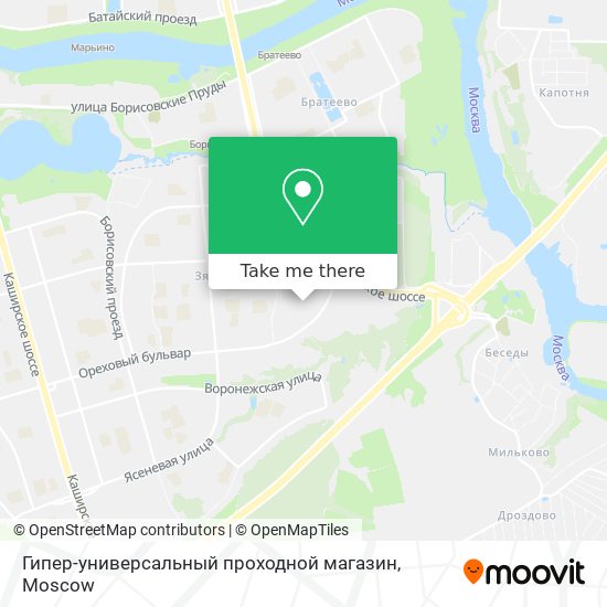 Гипер-универсальный проходной магазин map