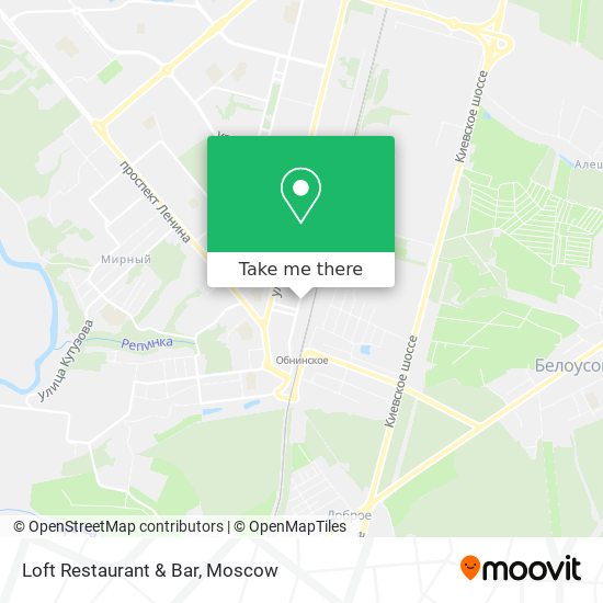 Loft Restaurant & Bar map