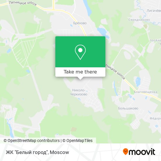 ЖК "Белый город" map