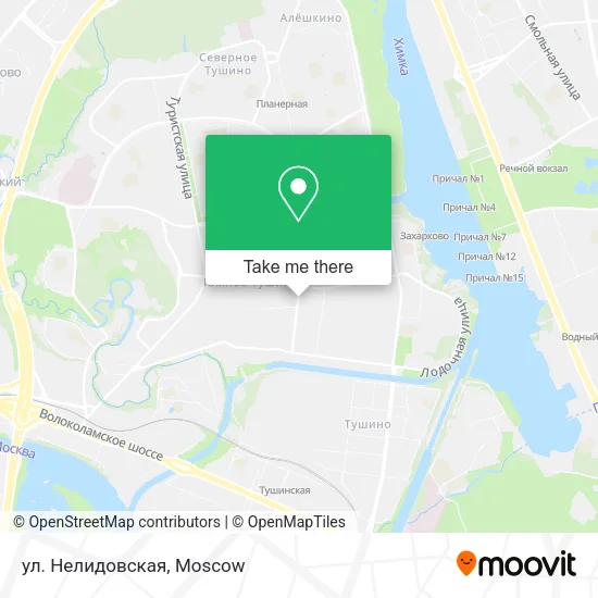 ул. Нелидовская map