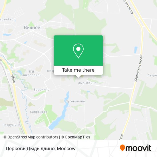 Церковь Дыдылдино map