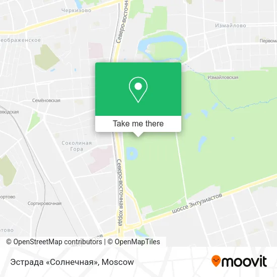 Эстрада «Солнечная» map