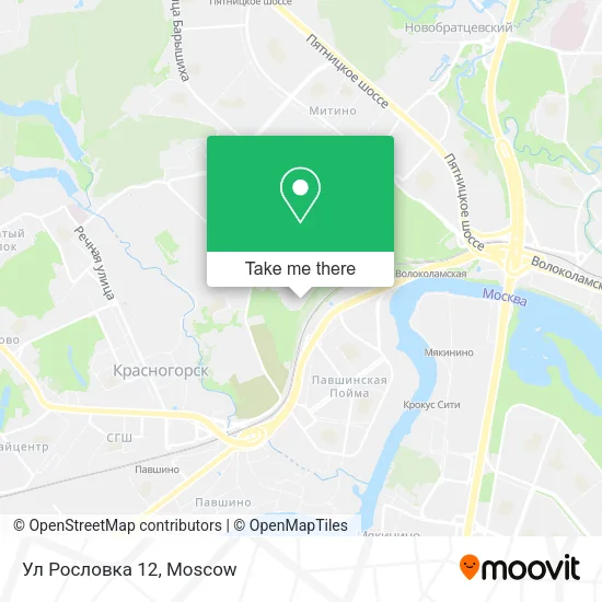 Ул Рословка 12 map