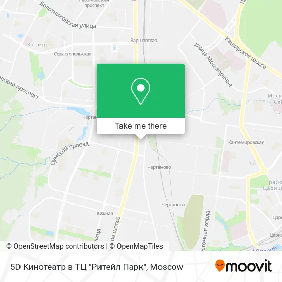 5D Кинотеатр в ТЦ "Ритейл Парк" map