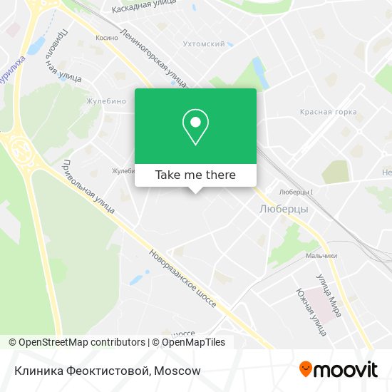 Клиника Феоктистовой map