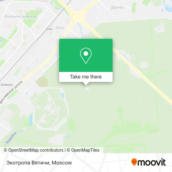 Экотропа Вятичи map