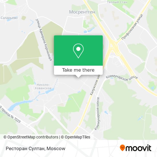 Ресторан Султан map