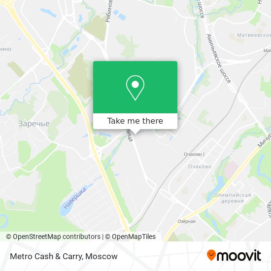 Metro Cash & Carry map