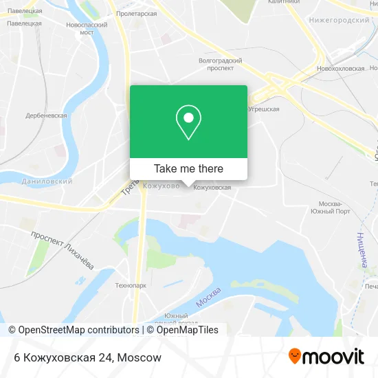 6 Кожуховская 24 map