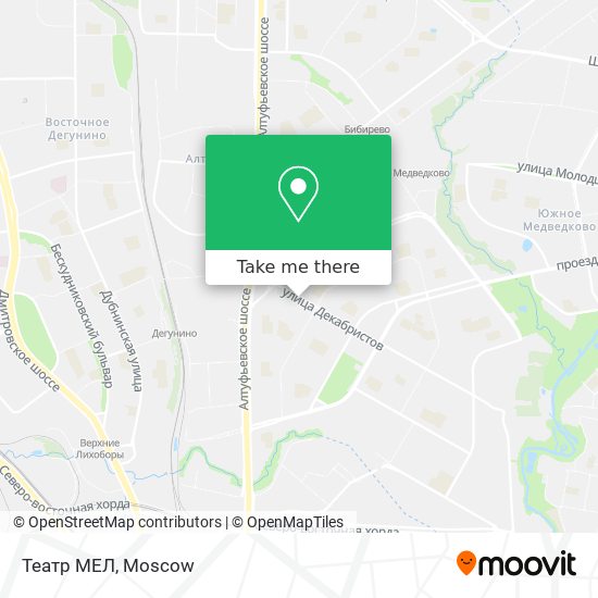 Театр МЕЛ map