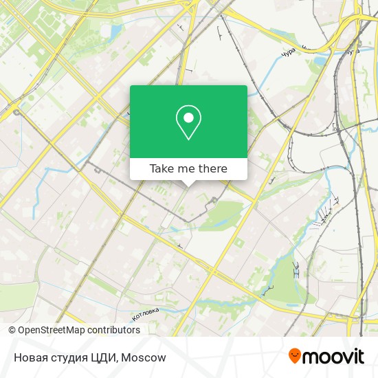 Новая студия ЦДИ map