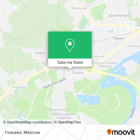 Гольево map