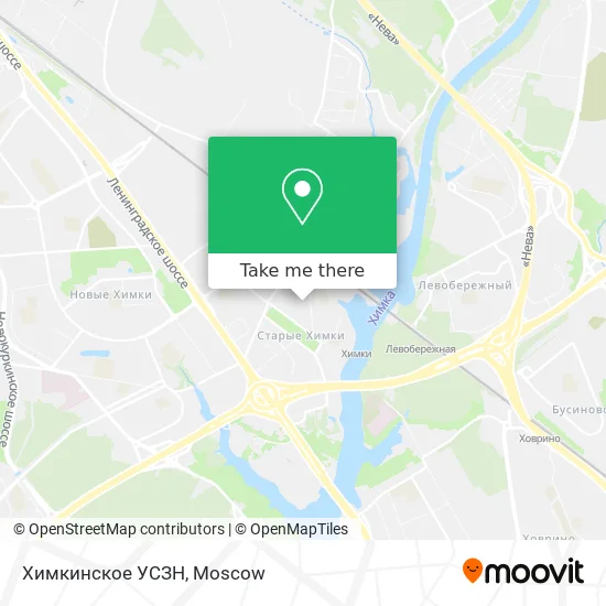 Химкинское УСЗН map