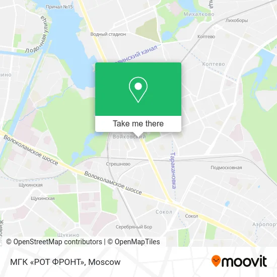 МГК «РОТ ФРОНТ» map