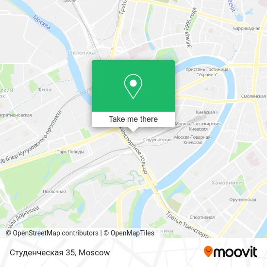 Студенческая 35 map