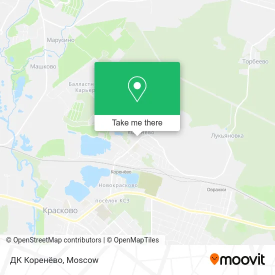 ДК Коренёво map
