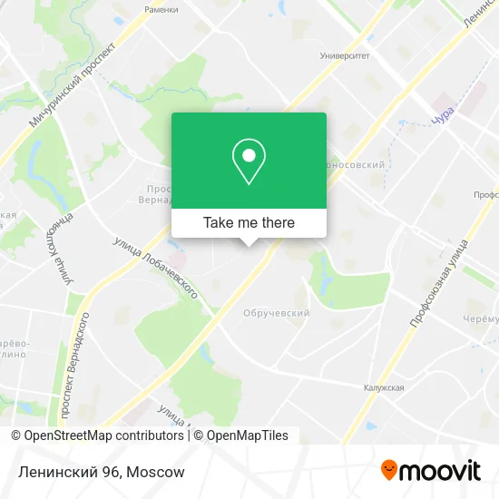 Ленинский 96 map