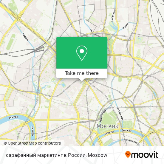 сарафанный маркетинг в России map