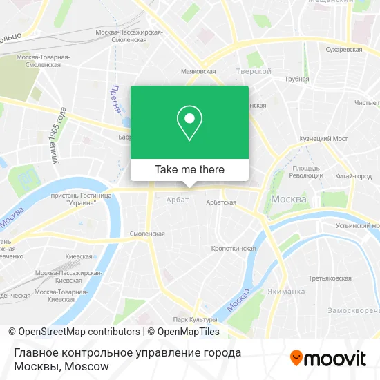 Главное контрольное управление города Москвы map