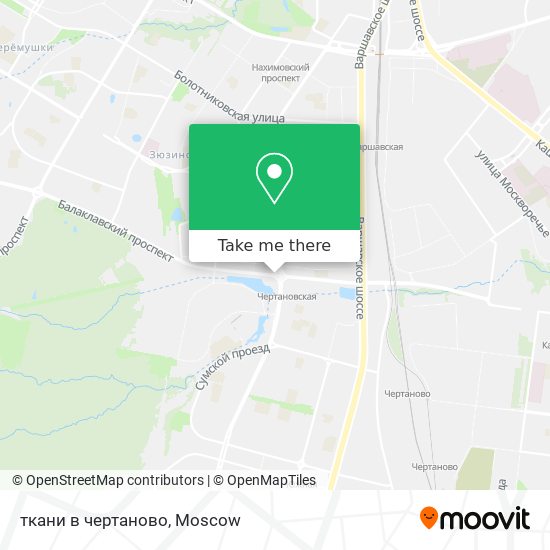 ткани в чертаново map