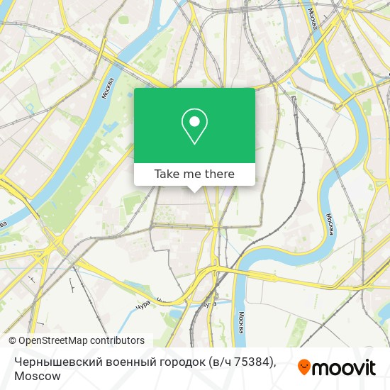 Чернышевский военный городок (в / ч 75384) map