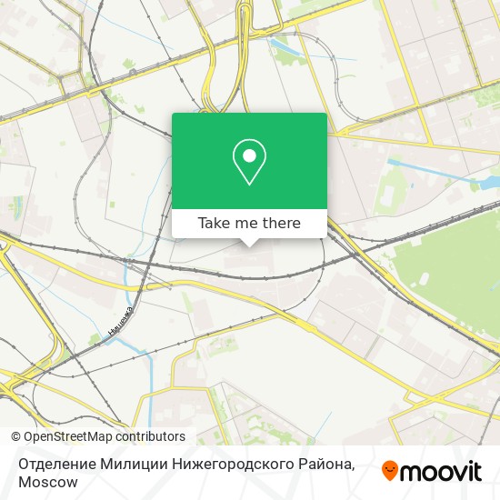 Отделение Милиции Нижегородского Района map