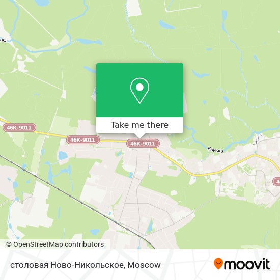 столовая Ново-Никольское map