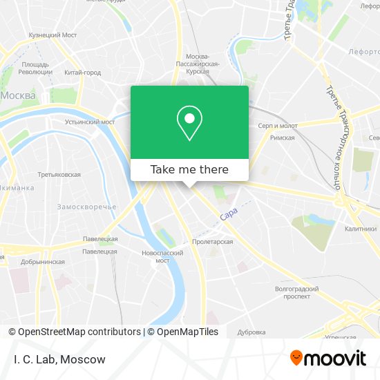 I. C. Lab map