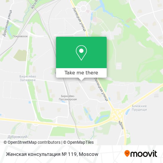 Женская консультация № 119 map