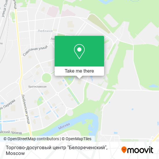 Торгово-досуговый центр "Белореченский" map