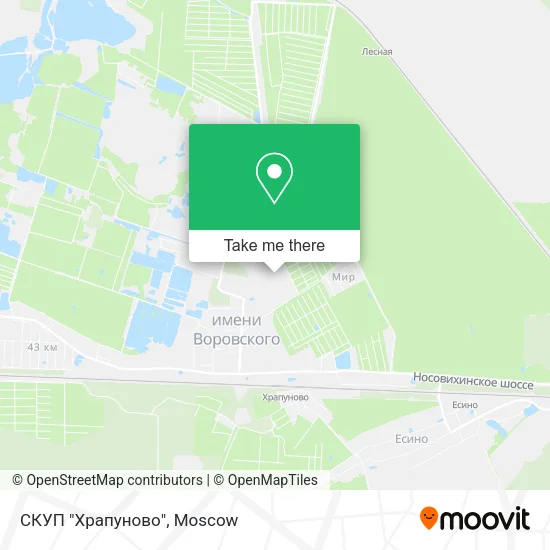 СКУП "Храпуново" map